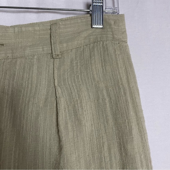 Urban Outfitters Maria Button Front High Rise Cropped Tapered Trousers Pants - Picture 5 of 11